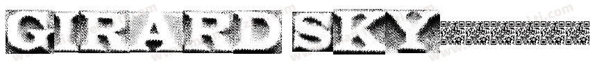 Girard Sky字体转换